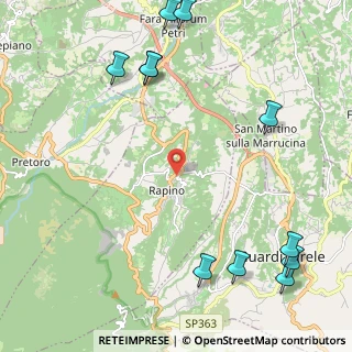 Mappa Via Val di Foro, 66010 Rapino CH, Italia (3.22818)