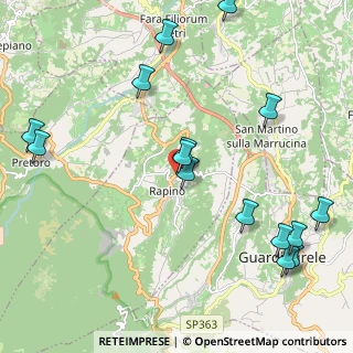 Mappa Via Val di Foro, 66010 Rapino CH, Italia (2.70867)
