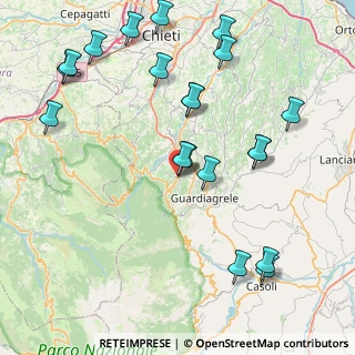Mappa Via Val di Foro, 66010 Rapino CH, Italia (10.2655)