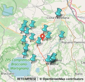 Mappa Via Umilta, 01036 Nepi VT, Italia (7.6405)