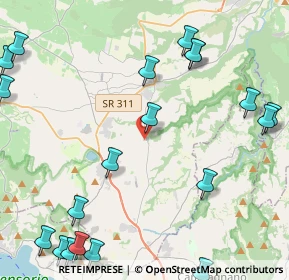 Mappa Via Umilta, 01036 Nepi VT, Italia (6.428)