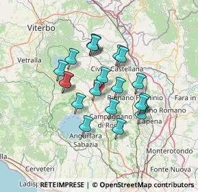 Mappa Via Umilta, 01036 Nepi VT, Italia (11.5815)