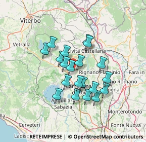 Mappa Via Umilta, 01036 Nepi VT, Italia (11.3345)