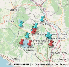 Mappa Via Umilta, 01036 Nepi VT, Italia (12.13667)