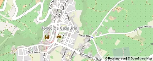 Mappa Tocco da Casauria