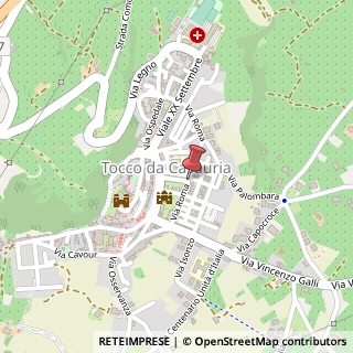 Mappa Via Roma,  12, 65023 Tocco da Casauria, Pescara (Abruzzo)
