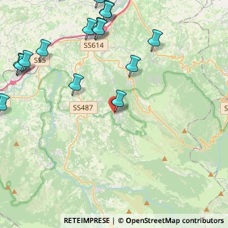 Mappa Via Concezio de Horatiis, 65020 Roccamorice PE, Italia (6.53438)