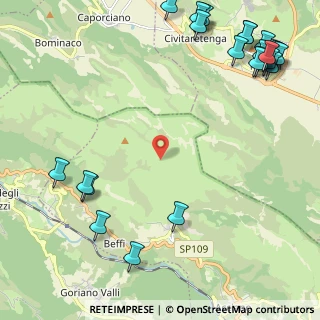 Mappa Roccapreturo, 67020 Acciano AQ, Italia (3.5)