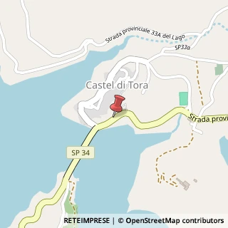 Mappa SP34, 6, 02020 Castel di Tora, Rieti (Lazio)
