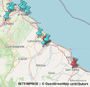 Mappa SP Santa Maria Imbaro, 66022 Fossacesia CH, Italia (20.81333)