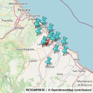 Mappa Via Provinciale, 66034 Lanciano CH, Italia (10.50286)