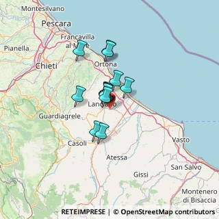 Mappa Via Provinciale, 66034 Lanciano CH, Italia (8.61308)
