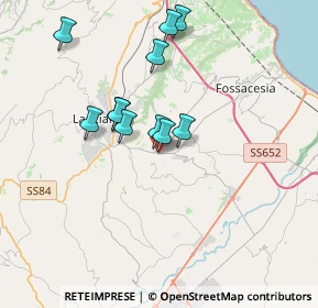 Mappa SS524, 66030 Mozzagrogna CH, Italia (3.23273)