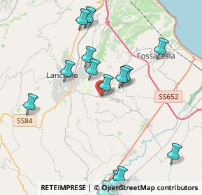 Mappa SS524, 66030 Mozzagrogna CH, Italia (5.39941)