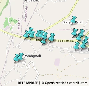 Mappa SS524, 66030 Mozzagrogna CH, Italia (0.5245)
