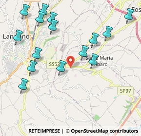 Mappa SS524, 66030 Mozzagrogna CH, Italia (2.50733)