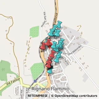 Mappa Via Sant'Abbondio, 00068 Rignano Flaminio RM, Italia (0.13929)