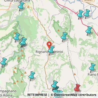Mappa Via Giuseppe di Vittorio, 00068 Rignano Flaminio RM, Italia (7.5145)