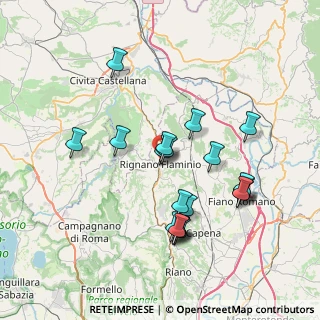 Mappa Via Sant'Abbondio, 00068 Rignano Flaminio RM, Italia (7.5835)