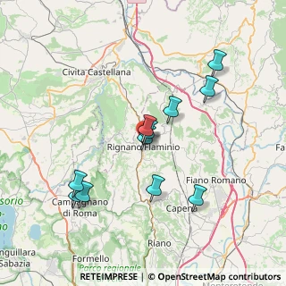 Mappa Via Giuseppe di Vittorio, 00068 Rignano Flaminio RM, Italia (7.33182)
