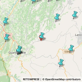 Mappa Via Gaetano Paolucci, 66036 Orsogna CH, Italia (7.09625)