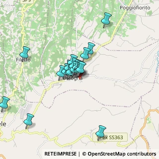 Mappa Via Gaetano Paolucci, 66036 Orsogna CH, Italia (1.43)