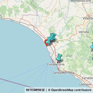 Mappa SP Porto Clementino, 01017 Tarquinia VT, Italia (21.59)
