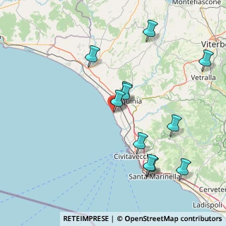 Mappa SP Porto Clementino, 01017 Tarquinia VT, Italia (17.56)