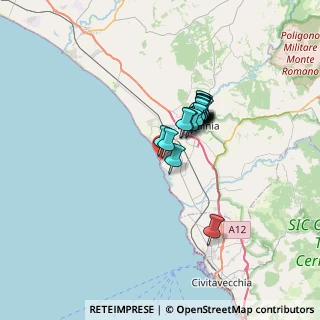 Mappa SP Porto Clementino, 01017 Tarquinia VT, Italia (4.7455)