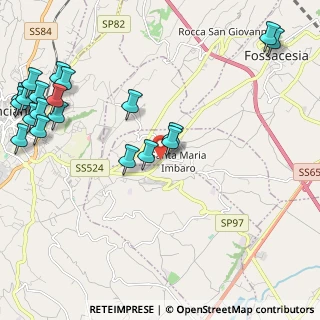 Mappa Strada Provinciale del Fattore, 66030 Fossacesia CH, Italia (3.0565)