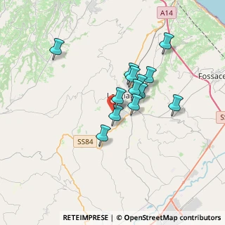 Mappa Via Raffaele Stella, 66034 Lanciano CH, Italia (2.88462)