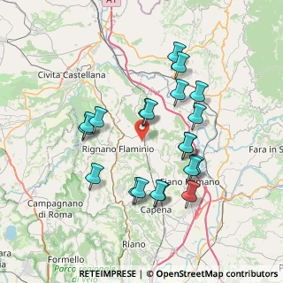 Mappa SP 21a, 00060 Sant'Oreste RM (7.287)