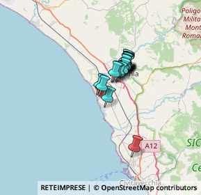 Mappa Via Porto Clementino, 01016 Tarquinia VT, Italia (4.507)