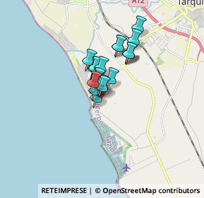 Mappa Via Porto Clementino, 01016 Tarquinia VT, Italia (1.07)