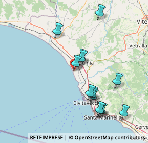 Mappa Via Porto Clementino, 01016 Tarquinia VT, Italia (16.42)