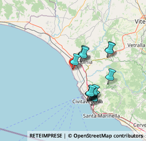 Mappa Via Porto Clementino, 01016 Tarquinia VT, Italia (12.994)