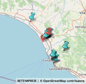 Mappa Via Porto Clementino, 01016 Tarquinia VT, Italia (10.43706)