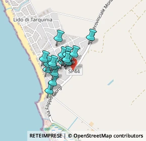 Mappa Via Porto Clementino, 01016 Tarquinia VT, Italia (0.265)