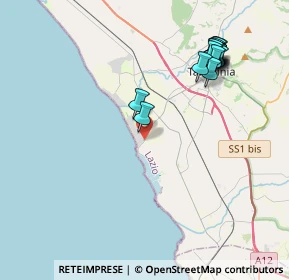 Mappa Via Porto Clementino, 01016 Tarquinia VT, Italia (4.65875)