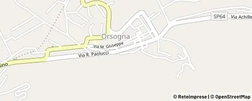 Mappa Orsogna
