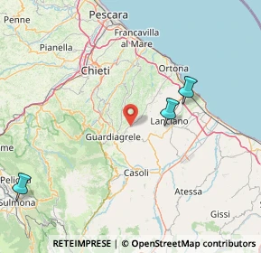 Mappa Via S. Francesco, 66036 Orsogna CH, Italia (46.84375)