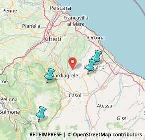 Mappa Via S. Francesco, 66036 Orsogna CH, Italia (48.28909)