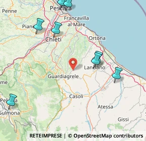 Mappa Via S. Francesco, 66036 Orsogna CH, Italia (25.00273)