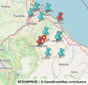 Mappa Via S. Francesco, 66036 Orsogna CH, Italia (13.53333)