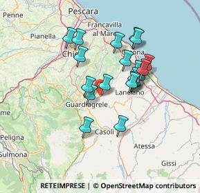 Mappa Via S. Francesco, 66036 Orsogna CH, Italia (12.3035)