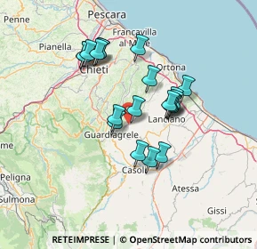 Mappa Via S. Francesco, 66036 Orsogna CH, Italia (12.3025)