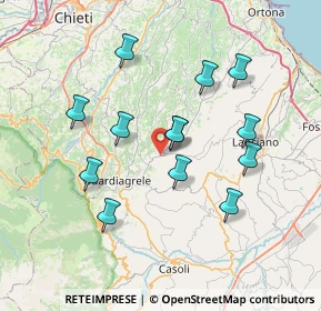 Mappa Via S. Francesco, 66036 Orsogna CH, Italia (7.09385)