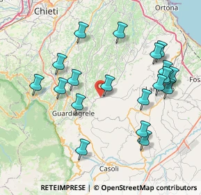 Mappa Via S. Francesco, 66036 Orsogna CH, Italia (8.7785)