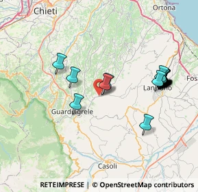 Mappa Via S. Francesco, 66036 Orsogna CH, Italia (8.4035)