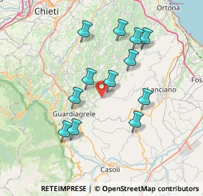 Mappa Via S. Francesco, 66036 Orsogna CH, Italia (7.17)